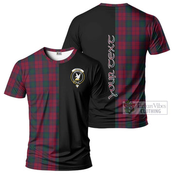 Lindsay Tartan T-Shirt with Family Crest and Half Of Me Style