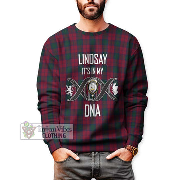 Lindsay Tartan Sweatshirt with Family Crest DNA In Me Style