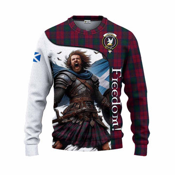 Lindsay Crest Tartan Knitted Sweater Inspired by the Freedom of Scottish Warrior