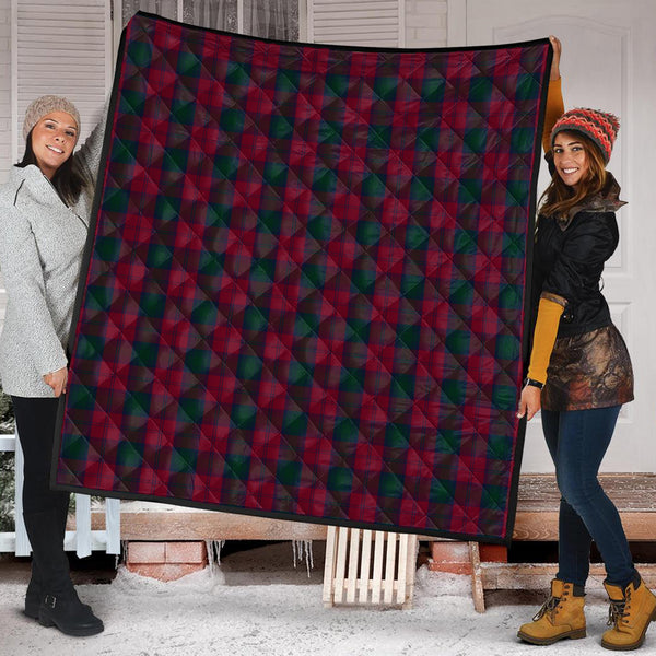 Lindsay Tartan Quilt Super King Quilt 91" x 110" - Tartan Vibes Clothing