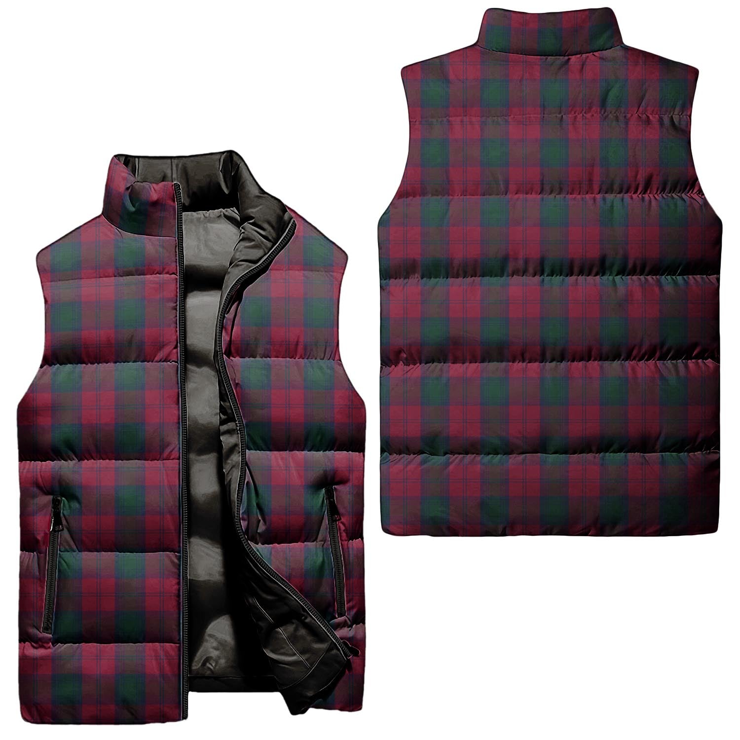 Lindsay Tartan Sleeveless Puffer Jacket Unisex - Tartanvibesclothing