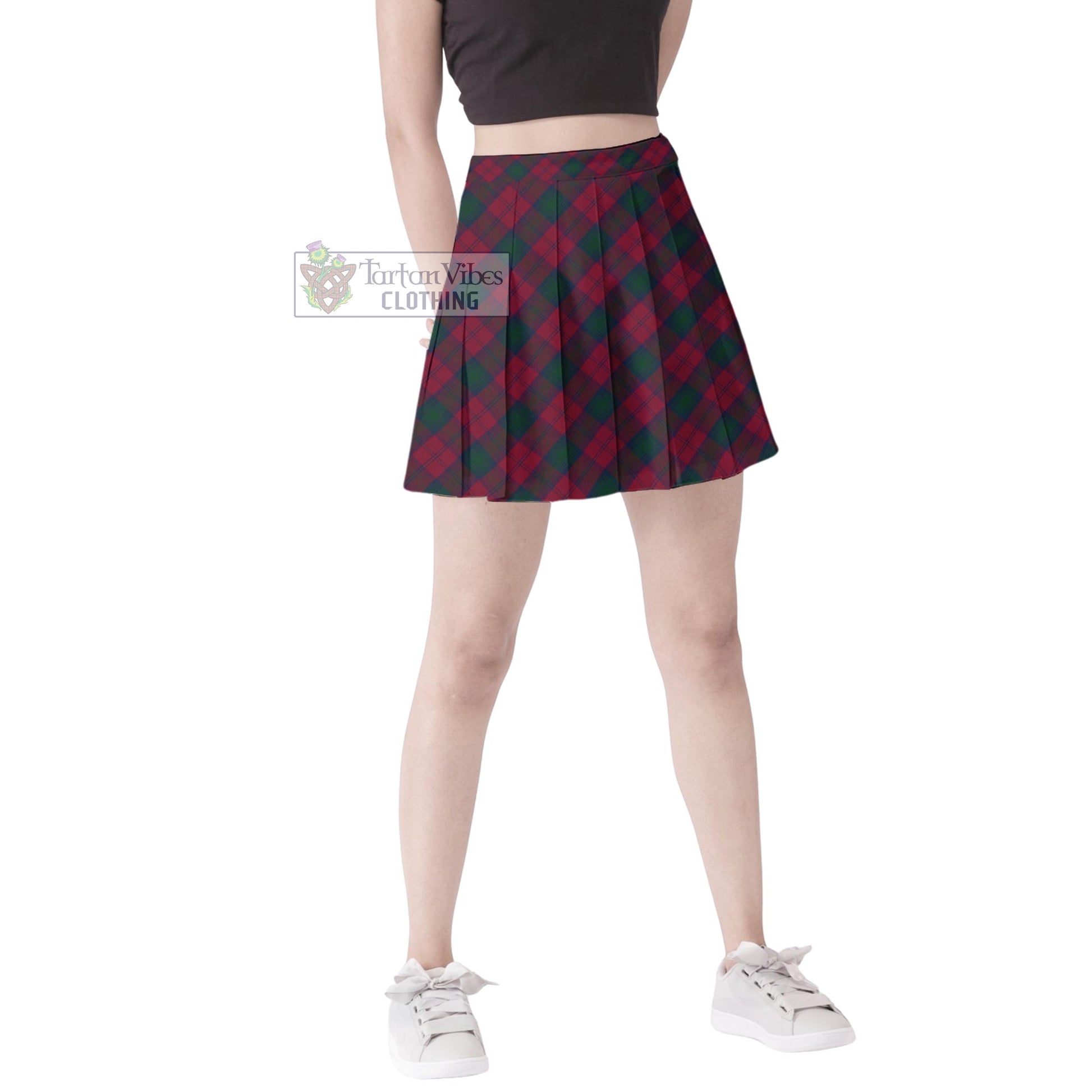 Tartan Vibes Clothing Lindsay Tartan Women's Plated Mini Skirt