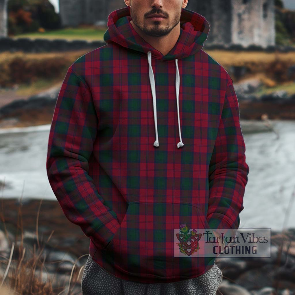 Lindsay Tartan Cotton Hoodie Pullover Hoodie XS - Tartan Vibes Clothing