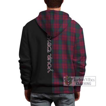 Lindsay Tartan Hoodie with Family Crest and Half Of Me Style