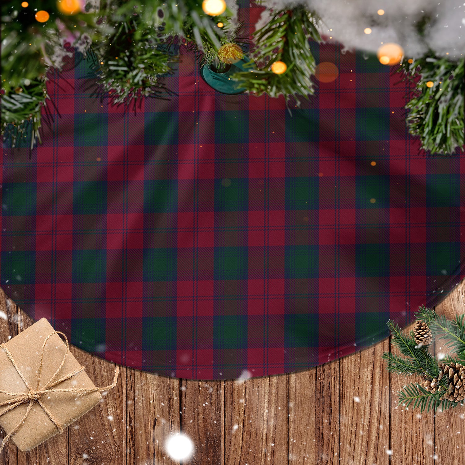 Lindsay Tartan Christmas Tree Skirt - Tartanvibesclothing