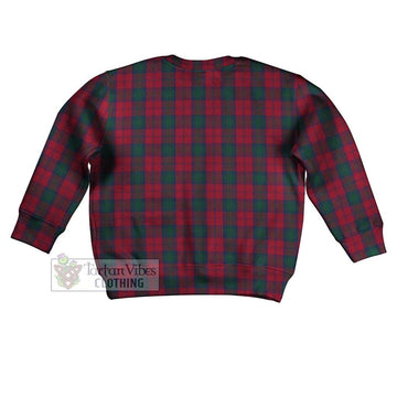 Lindsay Tartan Kid Ugly Sweater with Family Crest