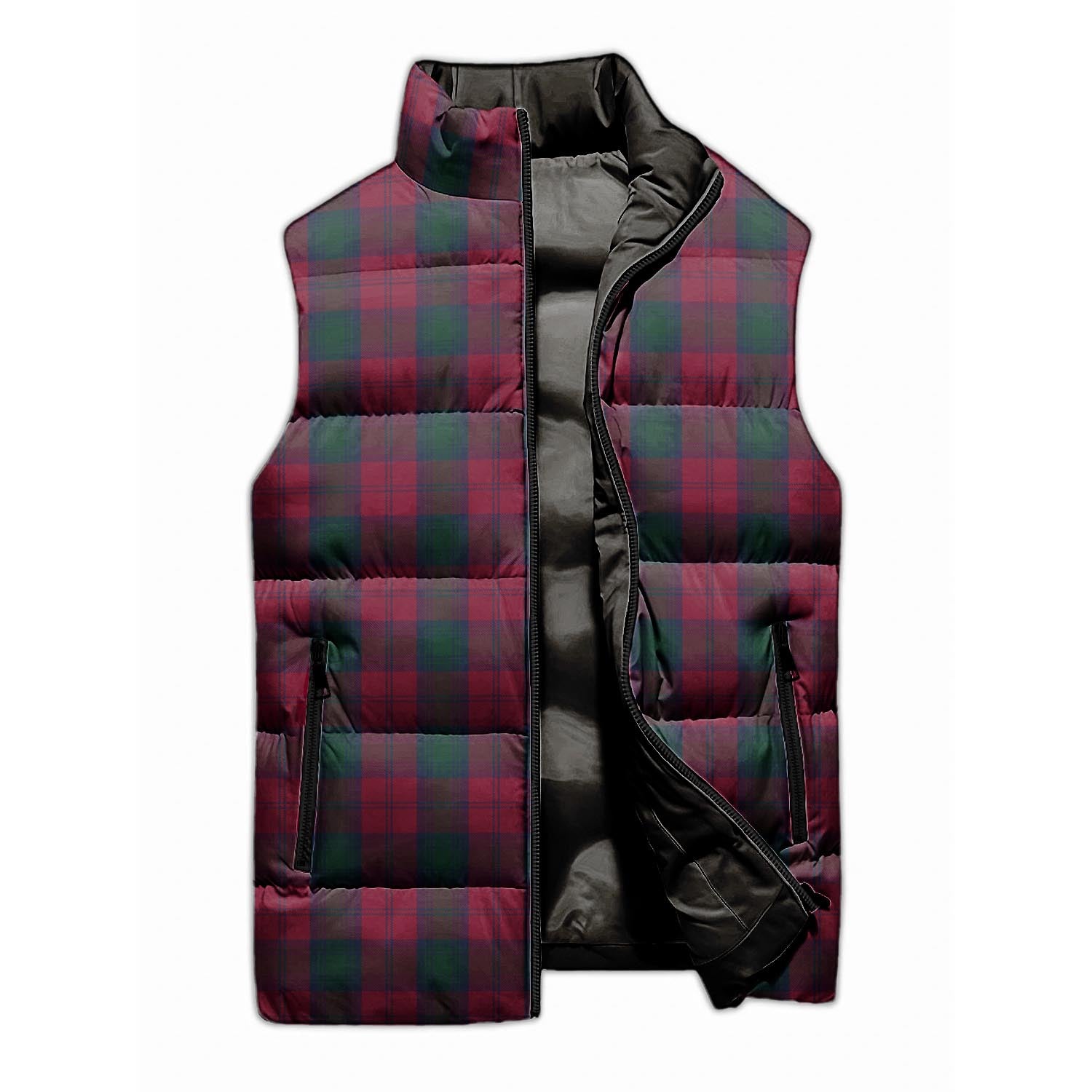 Lindsay Tartan Sleeveless Puffer Jacket - Tartanvibesclothing