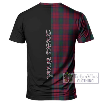 Lindsay Tartan T-Shirt with Family Crest and Half Of Me Style