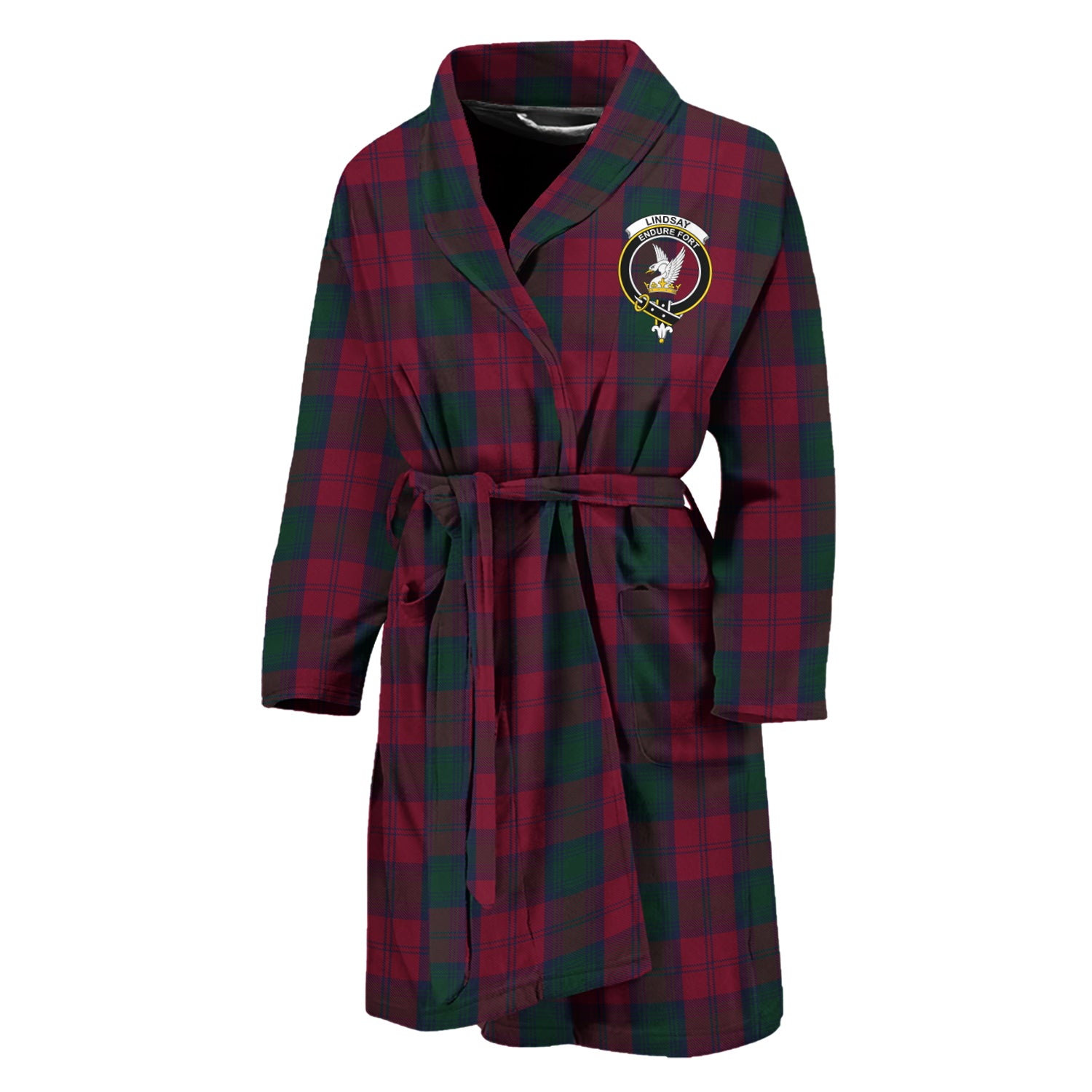 lindsay-tartan-bathrobe-with-family-crest