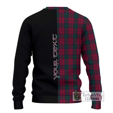 Lindsay Tartan Knitted Sweater with Family Crest and Half Of Me Style