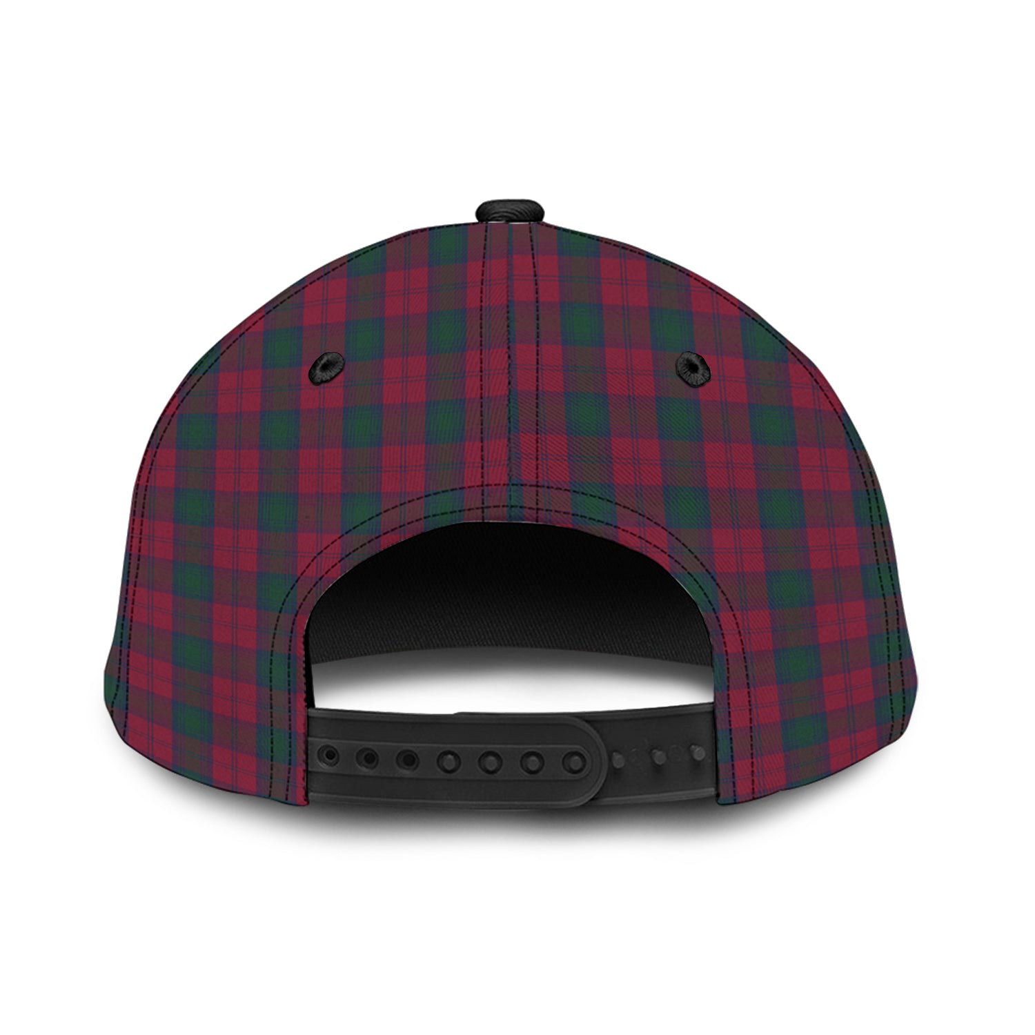 lindsay-tartan-classic-cap-with-family-crest