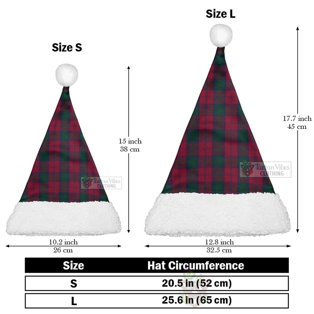 Tartan Vibes Clothing Lindsay Tartan Christmas Santa Hats