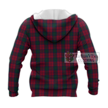 Lindsay Tartan Knitted Hoodie with Family Crest DNA In Me Style