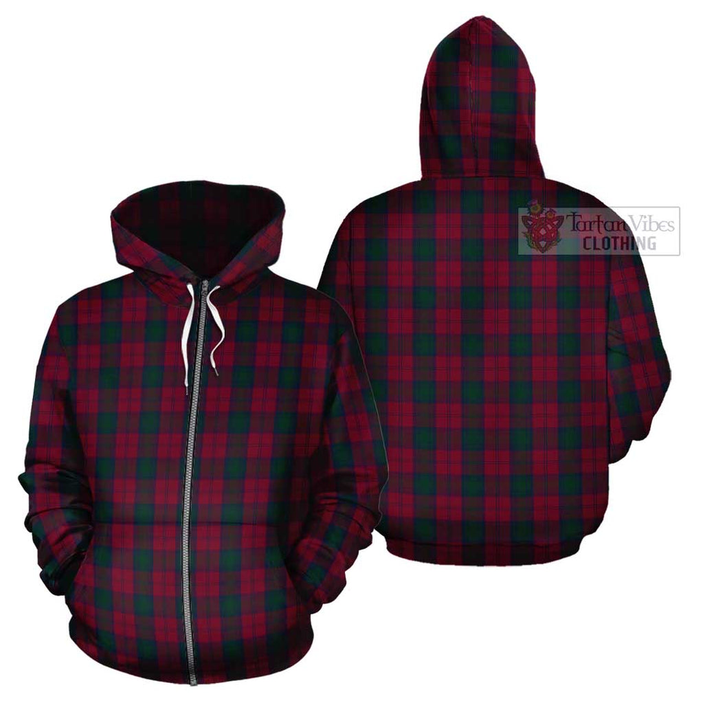 Lindsay Tartan Cotton Hoodie Zip Hoodie - Tartan Vibes Clothing