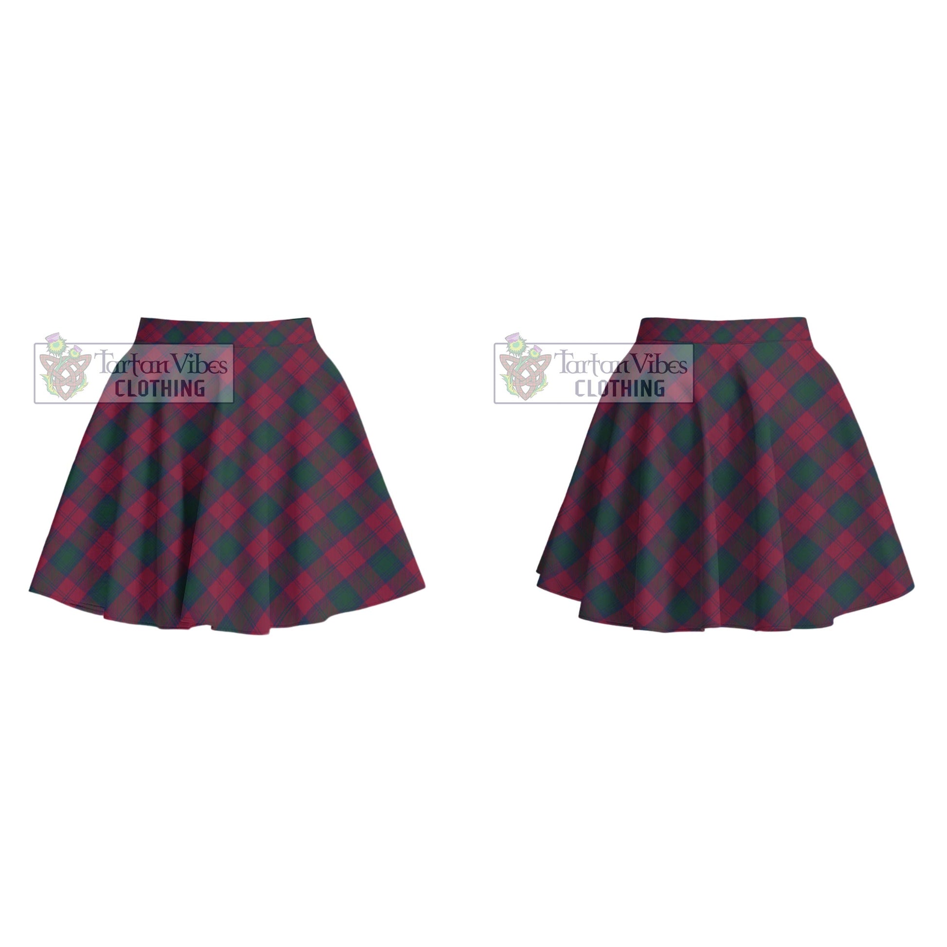 Tartan Vibes Clothing Lindsay Tartan Women's Plated Mini Skirt