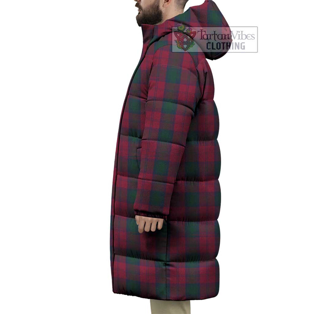 Tartan Vibes Clothing Lindsay Tartan Long Down Jacket