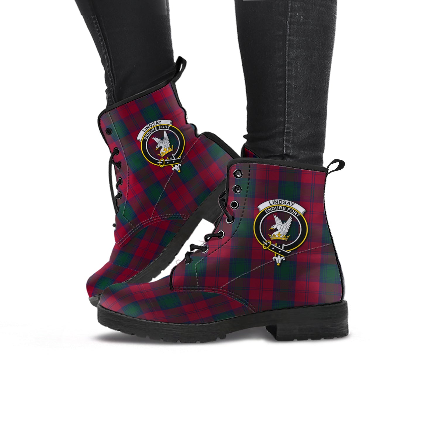 lindsay-tartan-leather-boots-with-family-crest