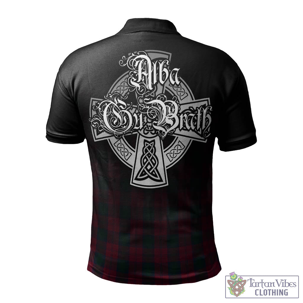 Tartan Vibes Clothing Lindsay Tartan Polo Shirt Featuring Alba Gu Brath Family Crest Celtic Inspired