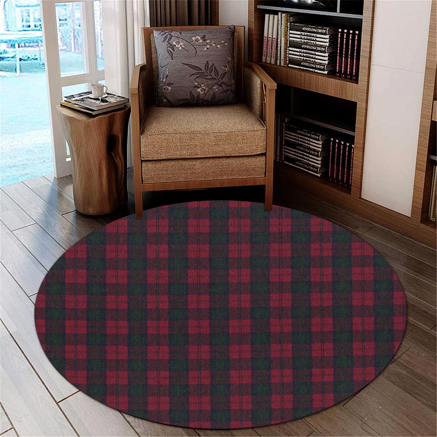 lindsay-tartan-round-rug