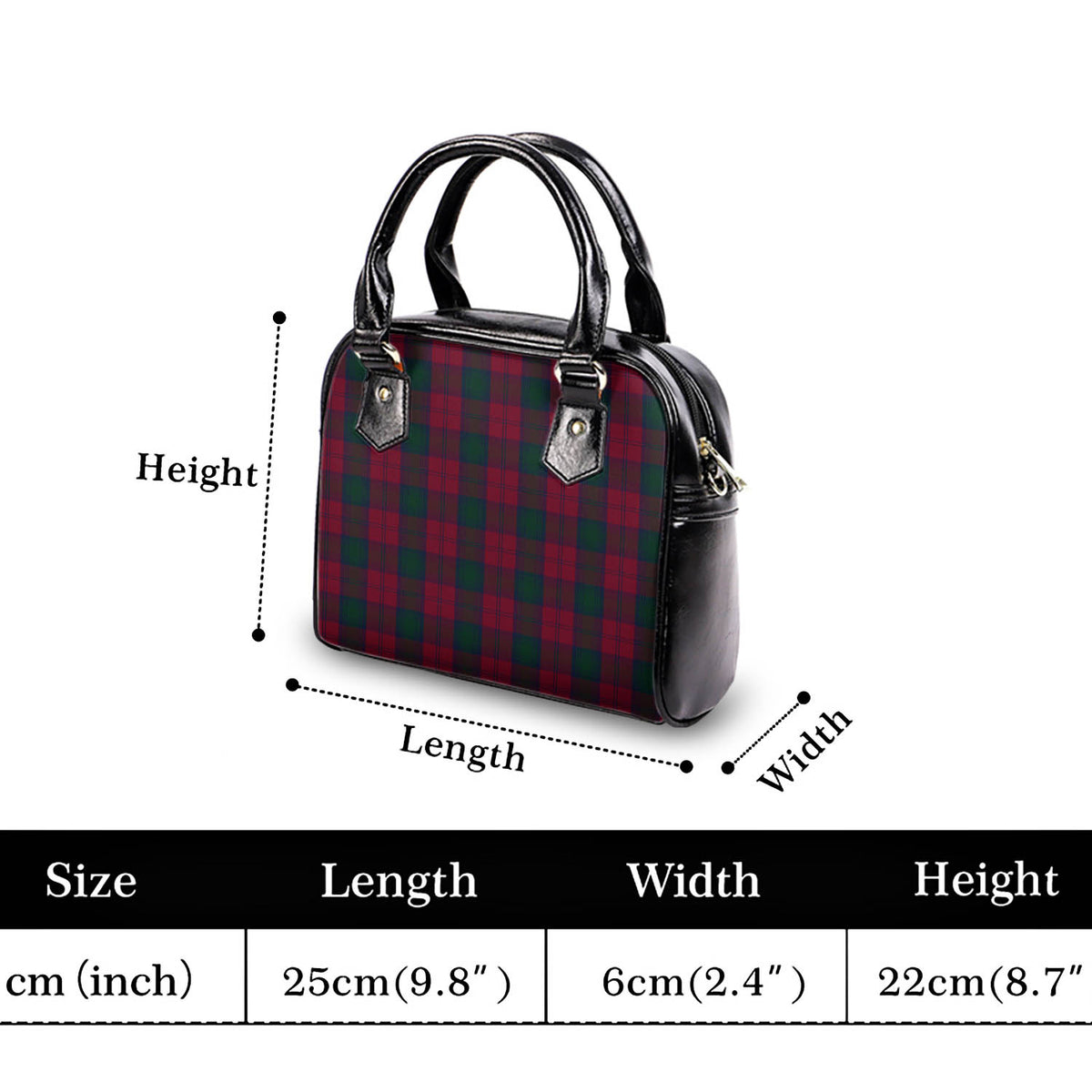 Lindsay Tartan Shoulder Handbags - Tartan Vibes Clothing
