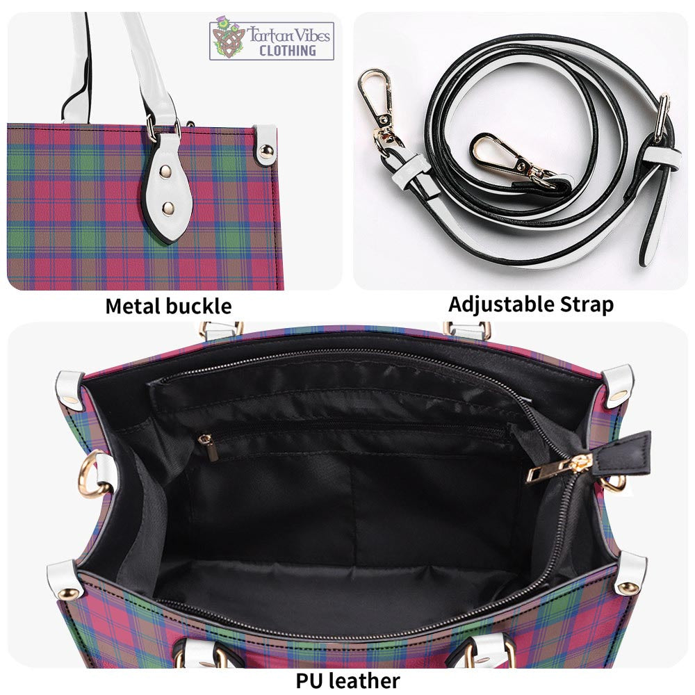 Tartan Vibes Clothing Lindsay Ancient Tartan Luxury Leather Handbags