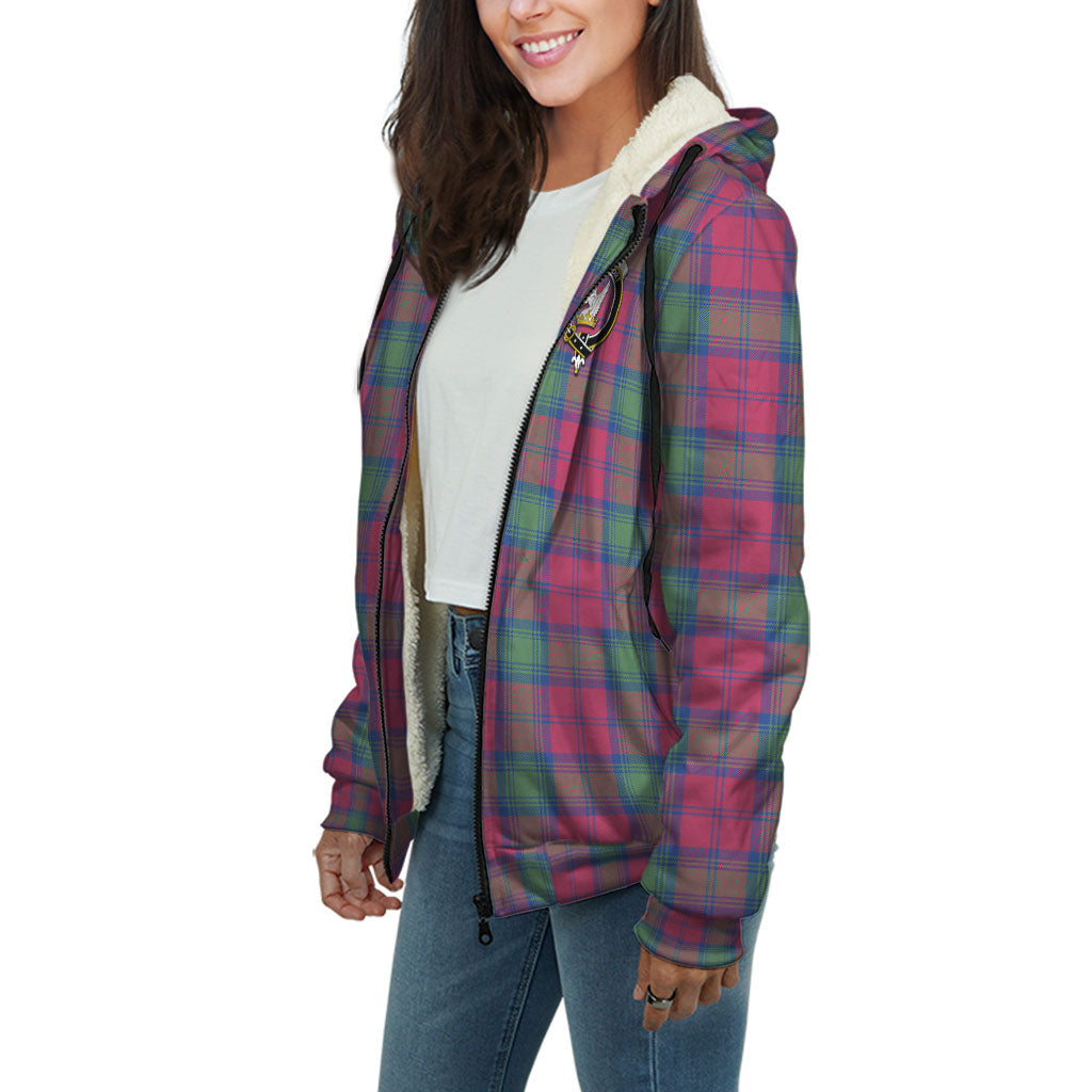 lindsay-ancient-tartan-sherpa-hoodie-with-family-crest