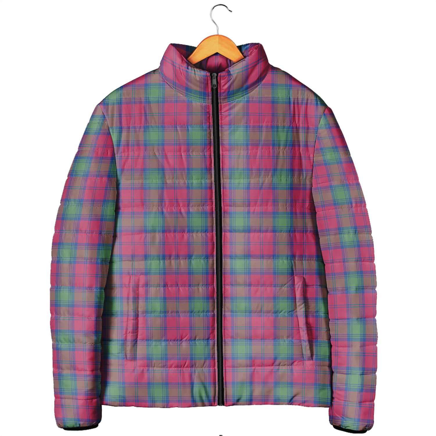 Lindsay Ancient Tartan Padded Jacket - Tartanvibesclothing