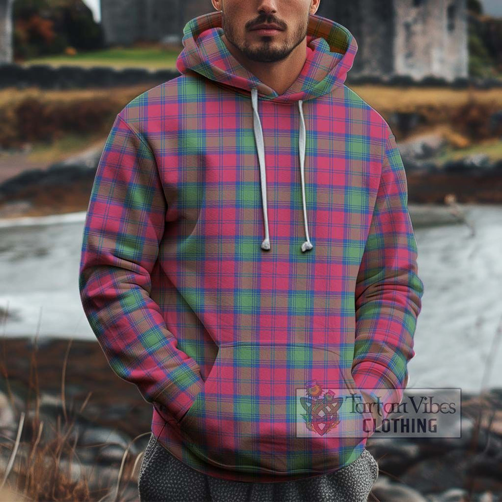 Lindsay Ancient Tartan Cotton Hoodie Pullover Hoodie XS - Tartan Vibes Clothing