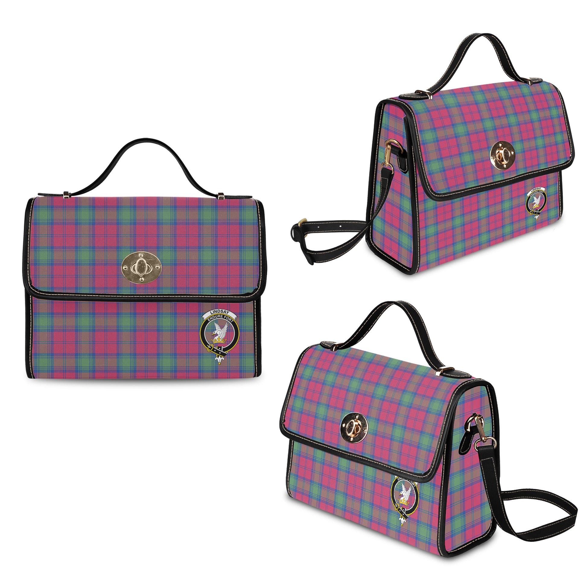 lindsay-ancient-tartan-leather-strap-waterproof-canvas-bag-with-family-crest