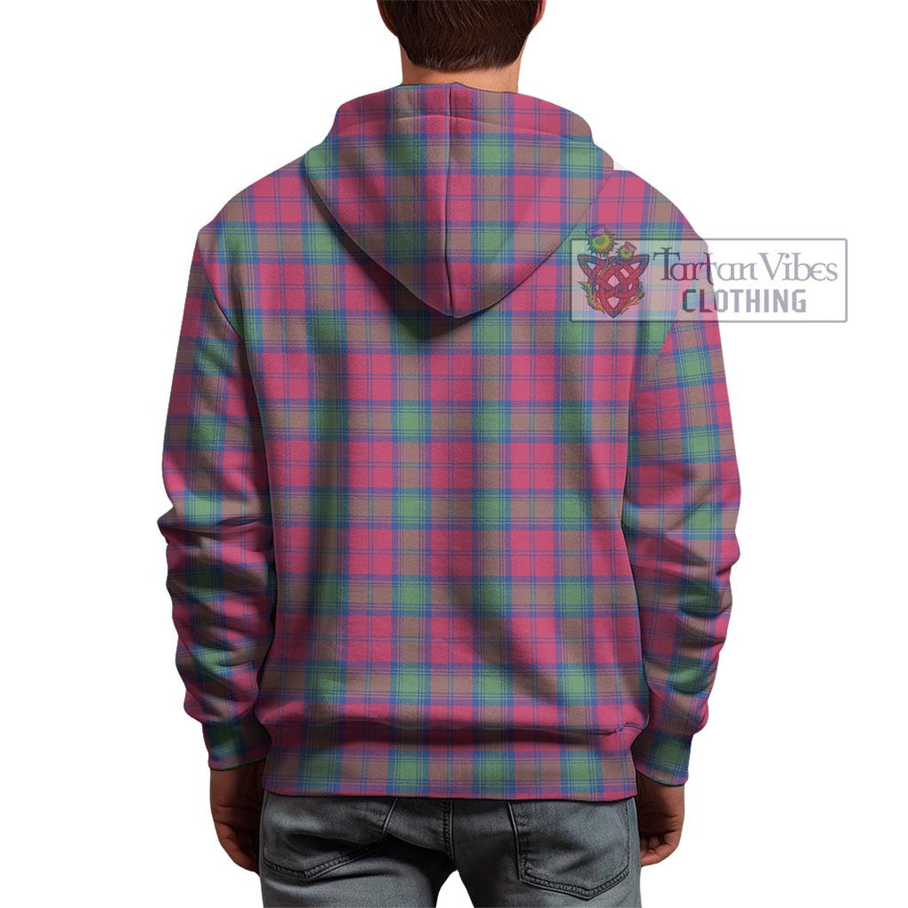 Lindsay Ancient Tartan Hoodie with Family Crest DNA In Me Style - Tartanvibesclothing Shop