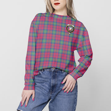 Lindsay Ancient Tartan Sweatshirt with Family Crest