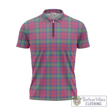 Lindsay Ancient Tartan Zipper Polo Shirt