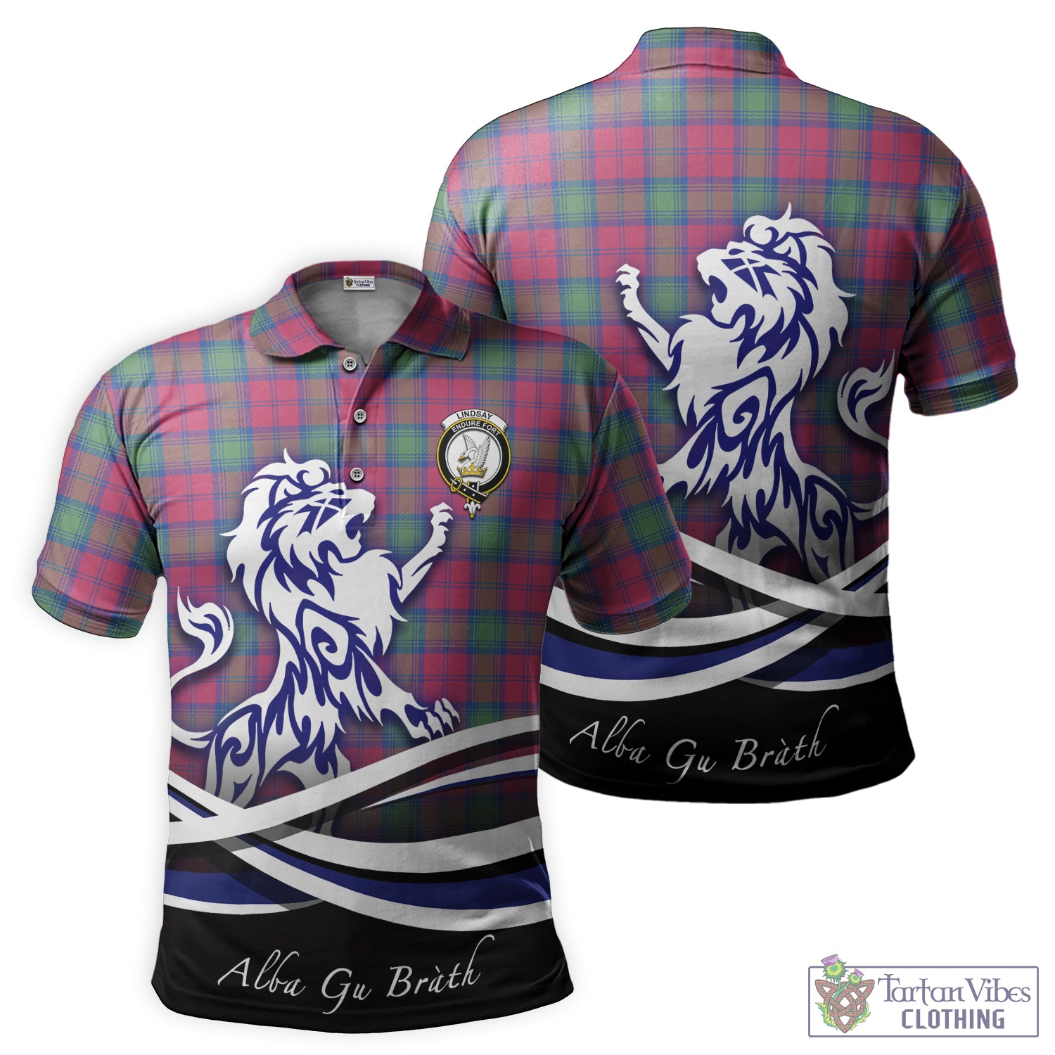 lindsay-ancient-tartan-polo-shirt-with-alba-gu-brath-regal-lion-emblem