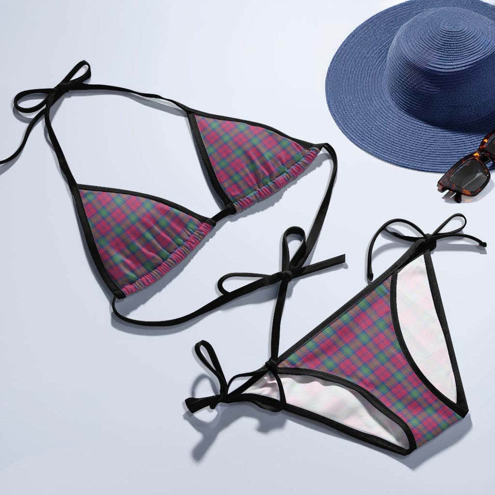 Lindsay Ancient Tartan Bikini Swimsuit - Tartan Vibes Clothing