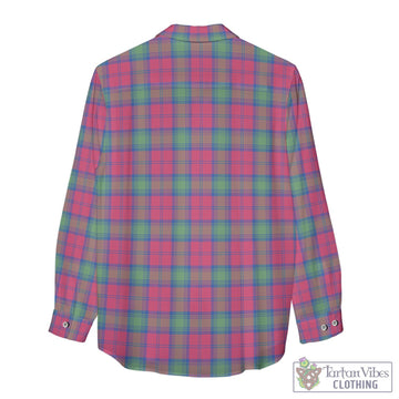 Lindsay Ancient Tartan Women's Casual Shirt with Family Crest