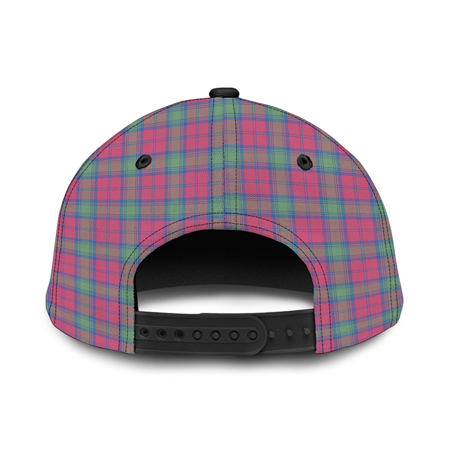 lindsay-ancient-tartan-classic-cap-with-family-crest