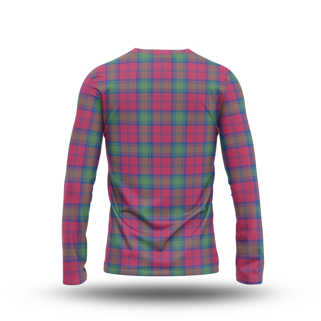 lindsay-ancient-tartan-long-sleeve-t-shirt-with-family-crest