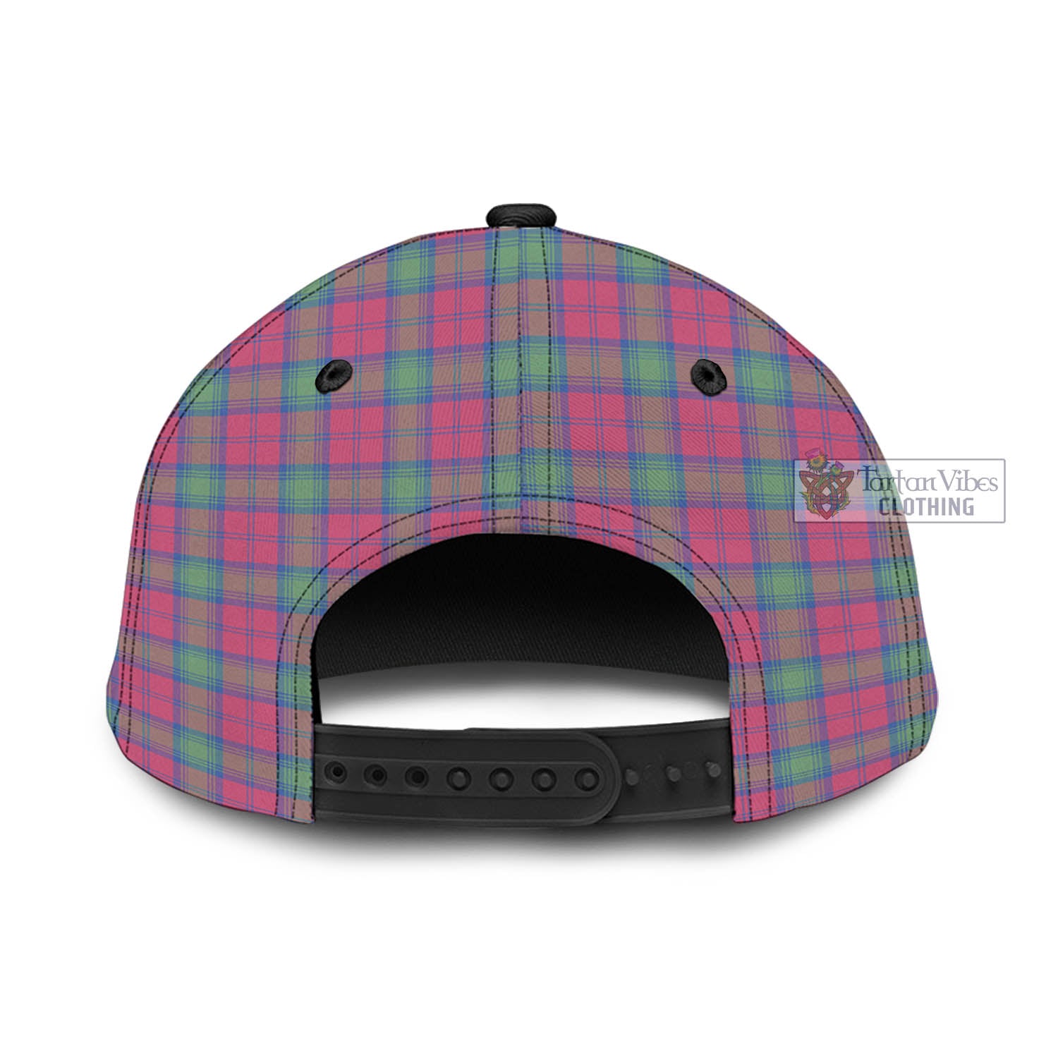 Tartan Vibes Clothing Lindsay Ancient Tartan Classic Cap with Family Crest In Me Style