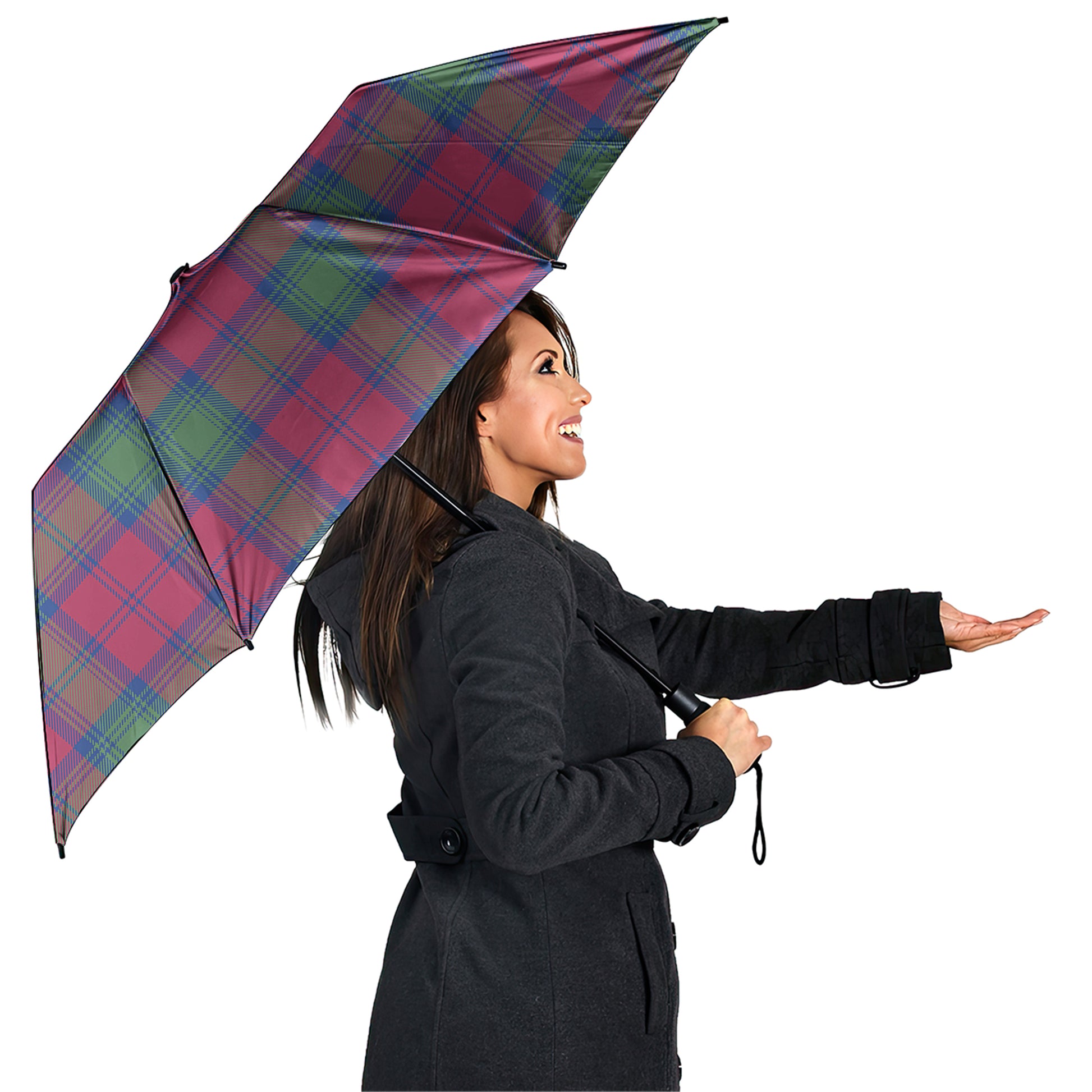 Lindsay Ancient Tartan Umbrella - Tartanvibesclothing