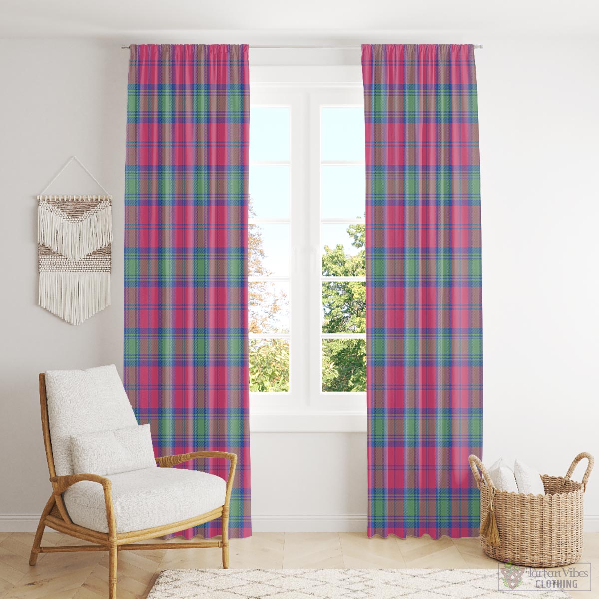 Lindsay Ancient Tartan Window Curtain