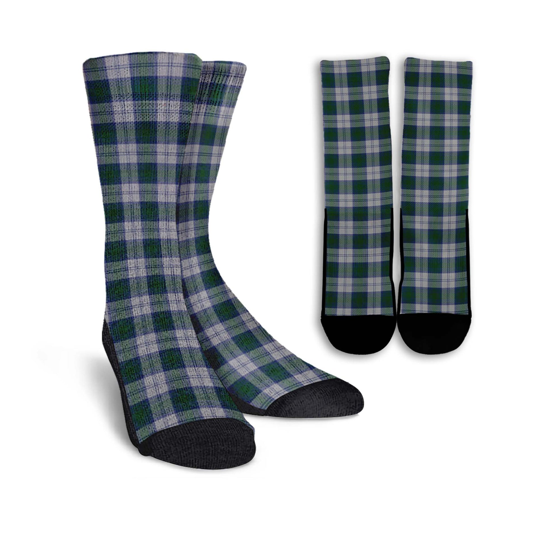 Lindsay Dress Tartan Crew Socks - Tartanvibesclothing