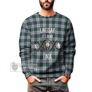 Lindsay Dress Tartan Sweatshirt with Family Crest DNA In Me Style