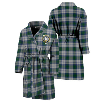 Lindsay Dress Tartan Bathrobe with Family Crest