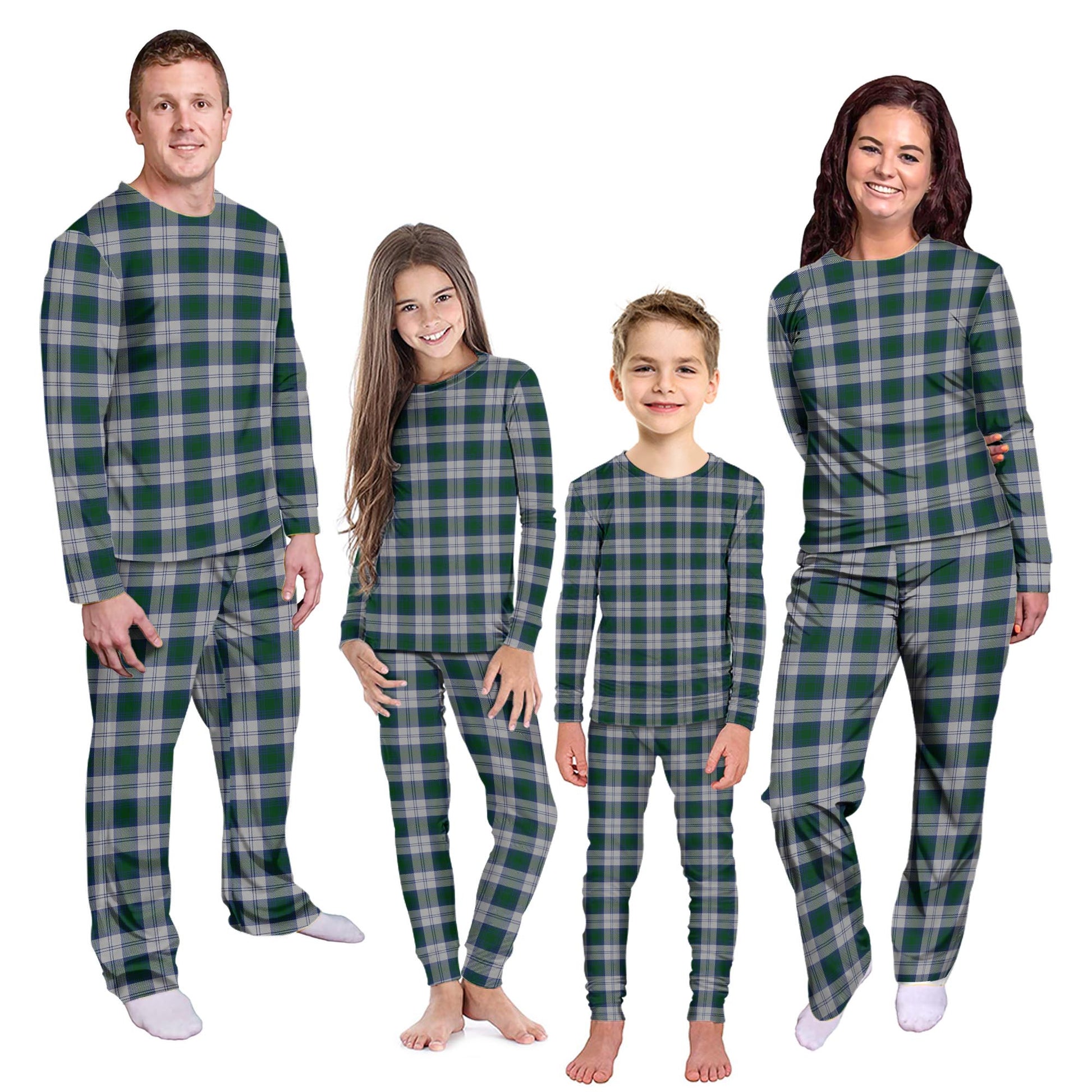 Lindsay Dress Tartan Pajamas Family Set Kid - Tartan Vibes Clothing