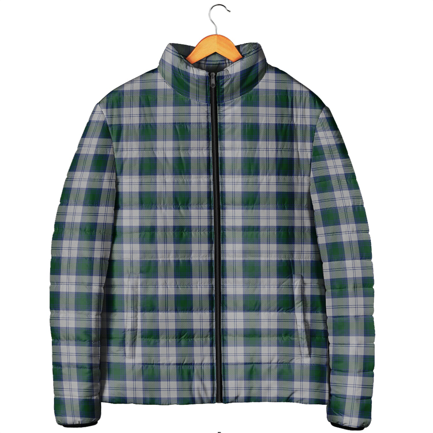 Lindsay Dress Tartan Padded Jacket Men's Padded Jacket - Tartan Vibes Clothing