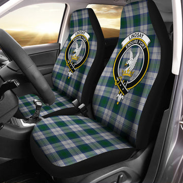 Lindsay Dress Tartan Car Seat Cover with Family Crest