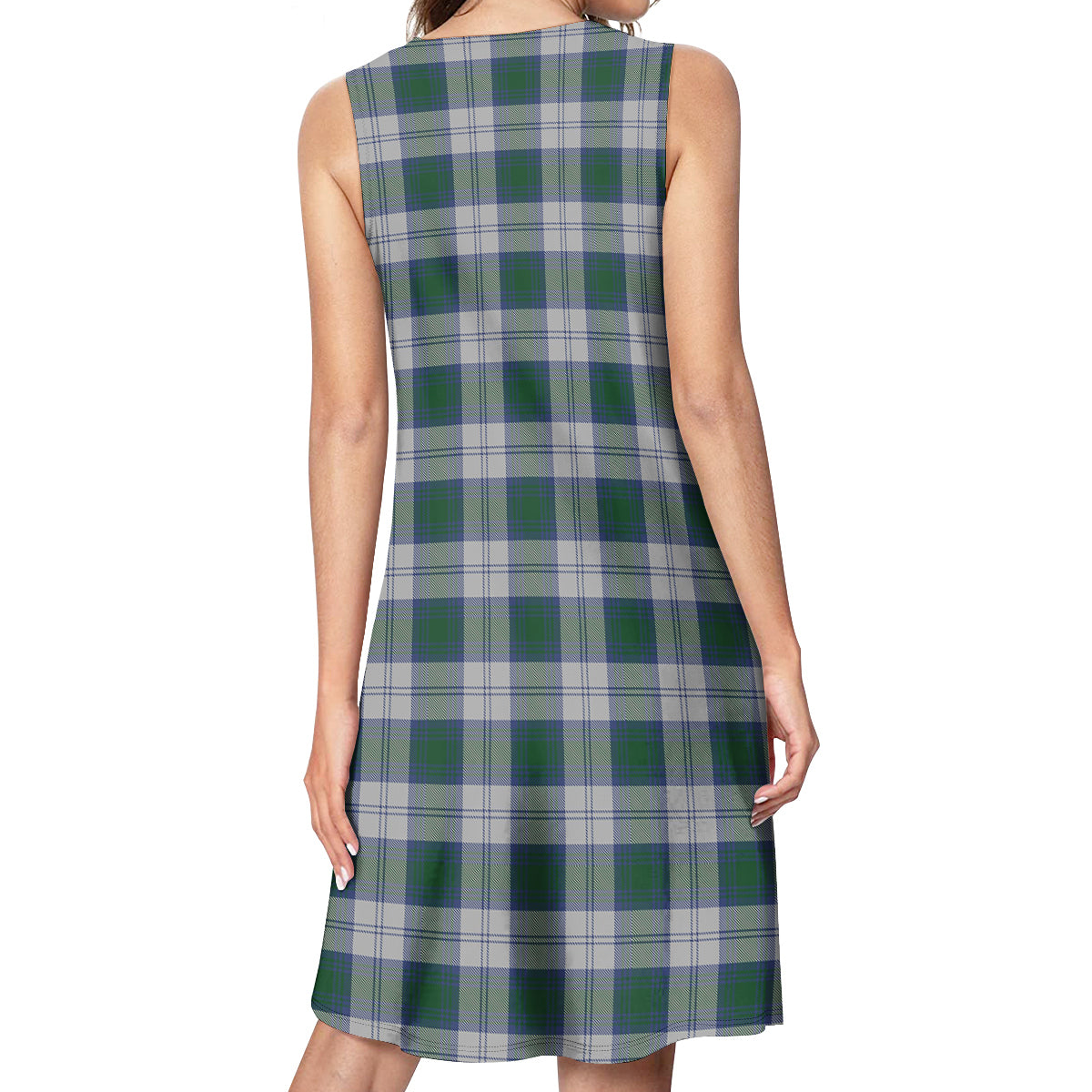 Lindsay Dress Tartan Womens Casual Dresses - Tartanvibesclothing