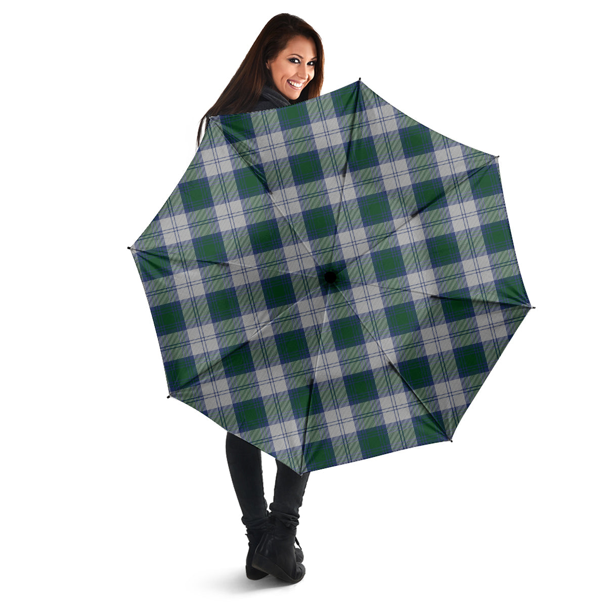 Lindsay Dress Tartan Umbrella - Tartanvibesclothing