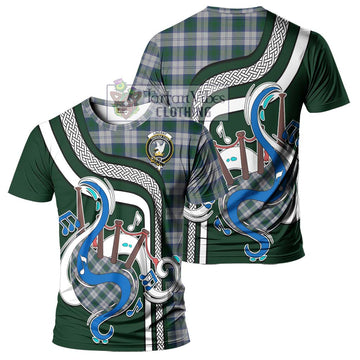 Lindsay Dress Tartan T-Shirt with Epic Bagpipe Style