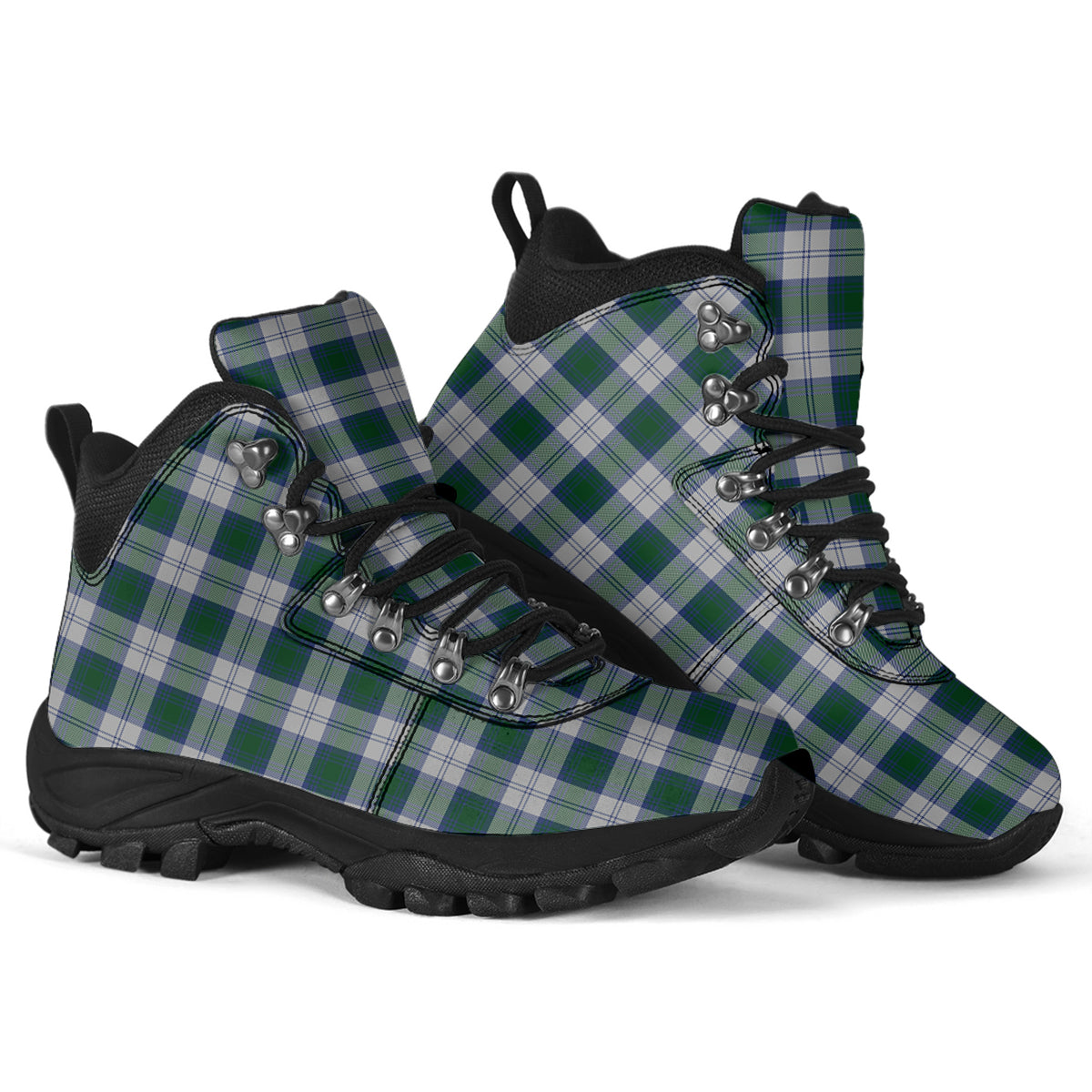 Lindsay Dress Tartan Alpine Boots - Tartanvibesclothing